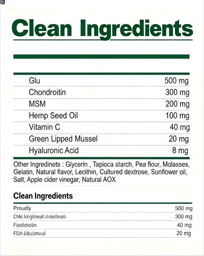 Youmile Hip & Joint Health Supplement For Dogs 120 Chews, Glucosamine Chondroitin MSM Dog Chews With Hyaluronic Acid, Liver Flavored Bone & Joint Support Supplement, For All Breeds